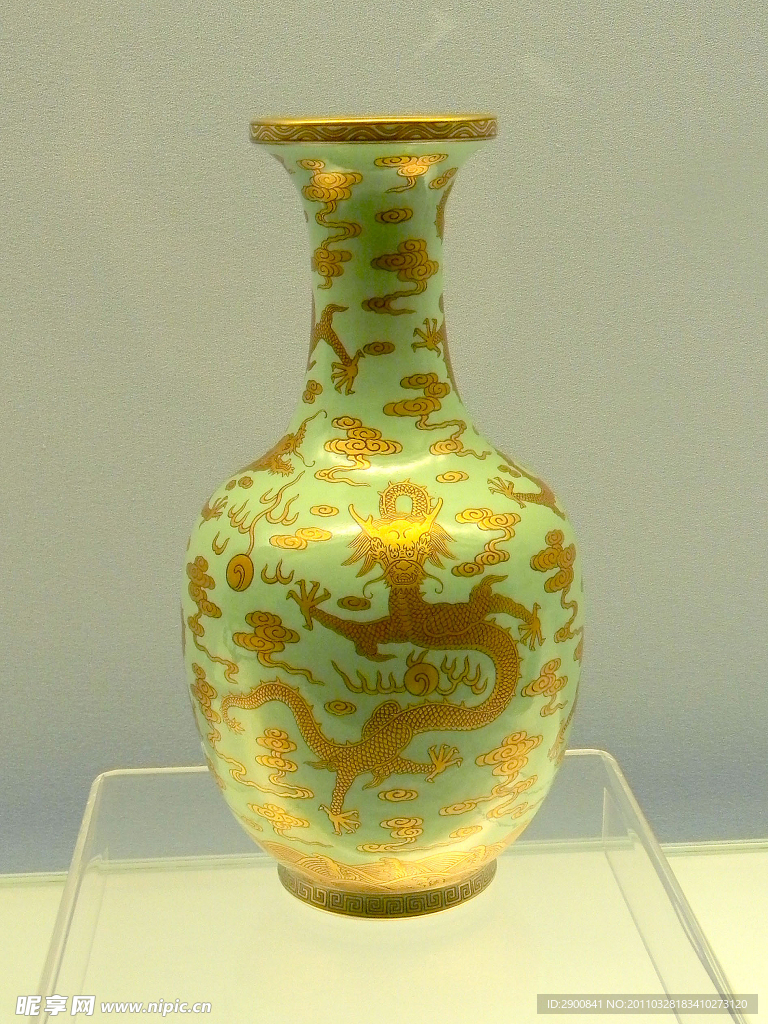 上海博物馆古瓷瓶摄影特写