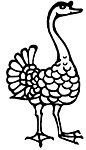 高清鹅图案花纹