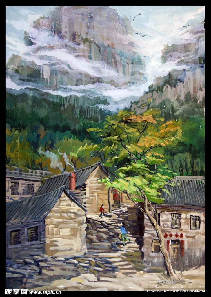 色彩风景