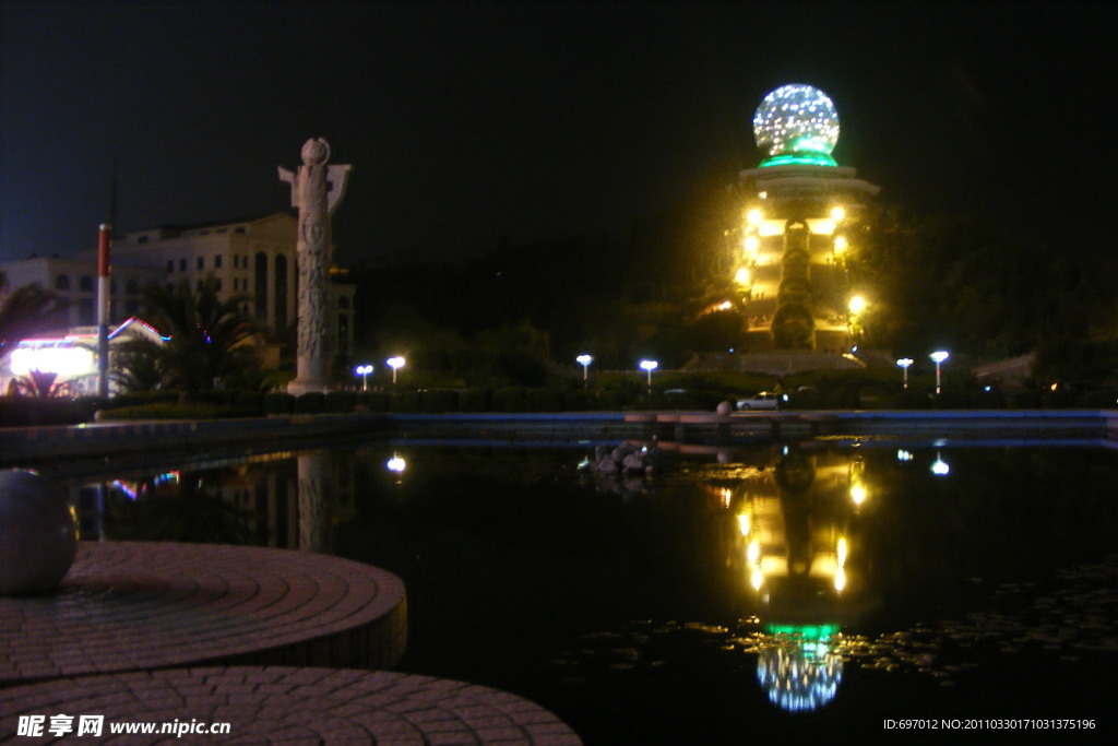 大理高原明珠夜景