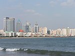 海上看青岛