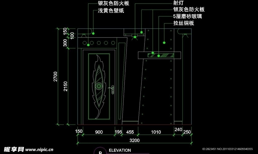 KTV包厢CAD设计素材