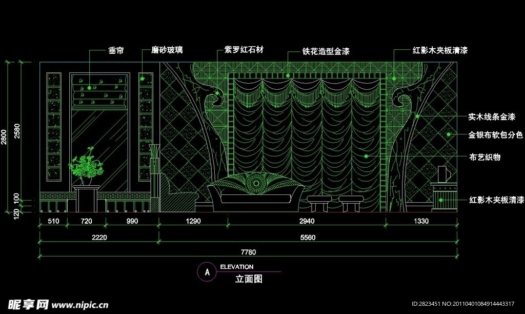 KTV包厢CAD设计素材