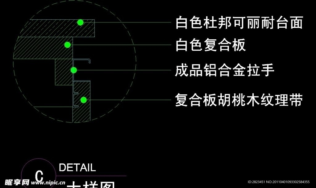 CAD别墅设计素材