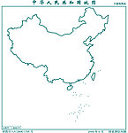 8000万示意地图版(海陆同线无图廓)