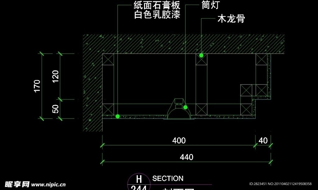 CAD别墅设计素材