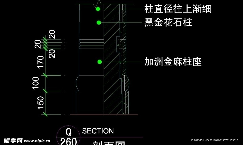 CAD别墅设计素材