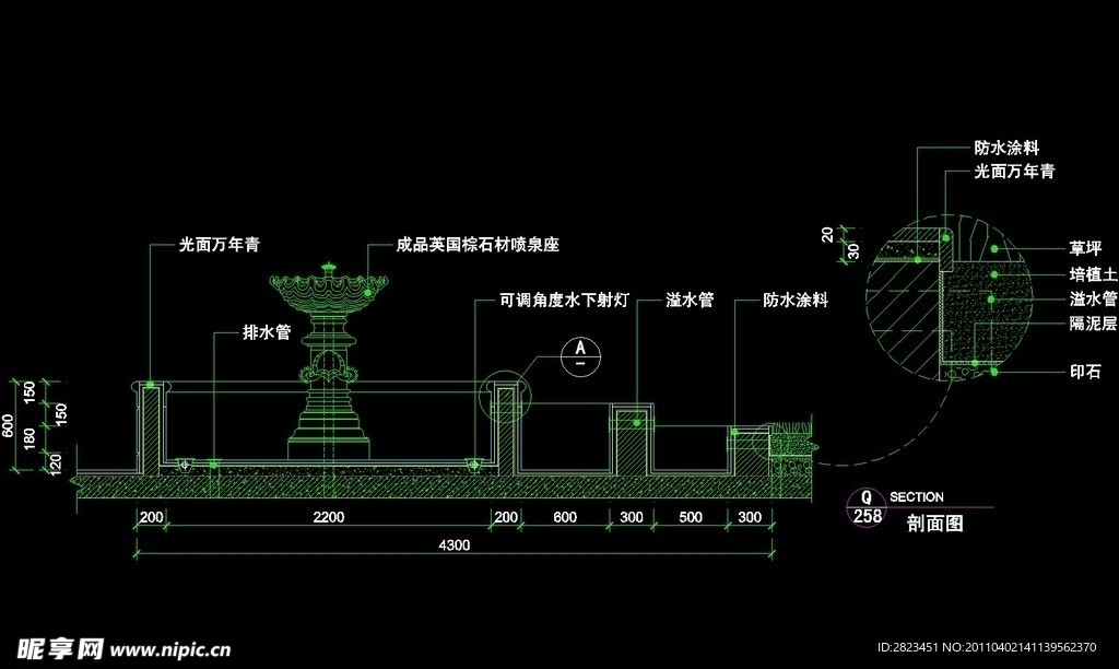 CAD别墅设计素材