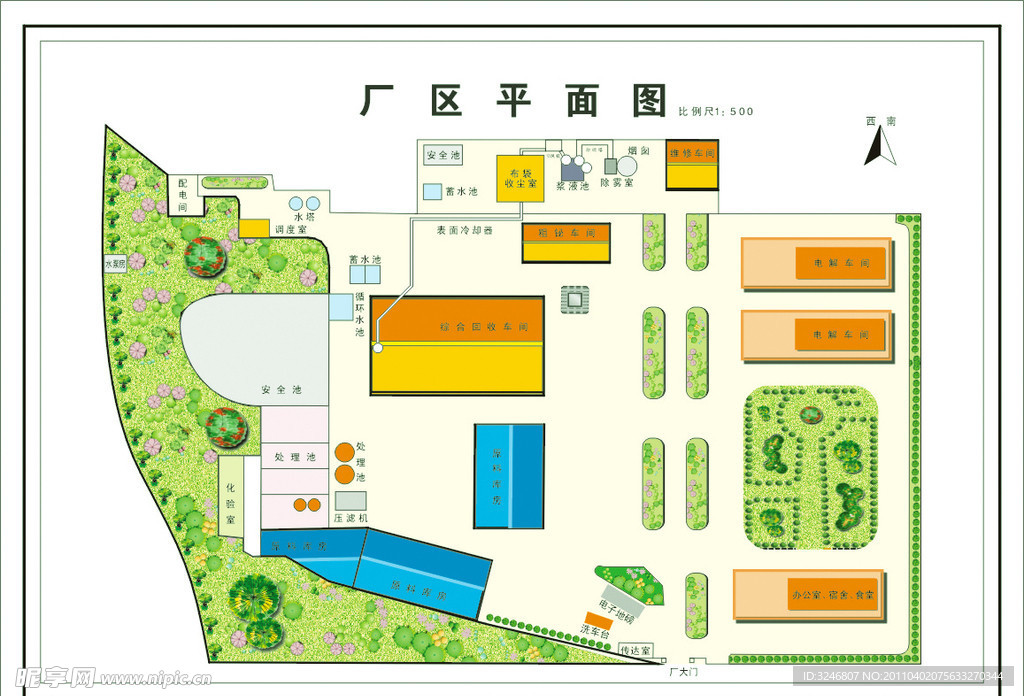 厂区平面图