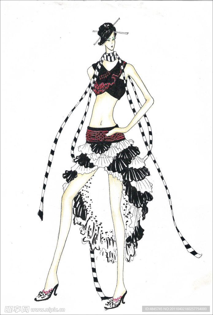 时装画
