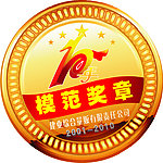 模范奖章 十年 公司庆典