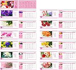 2011花卉台历