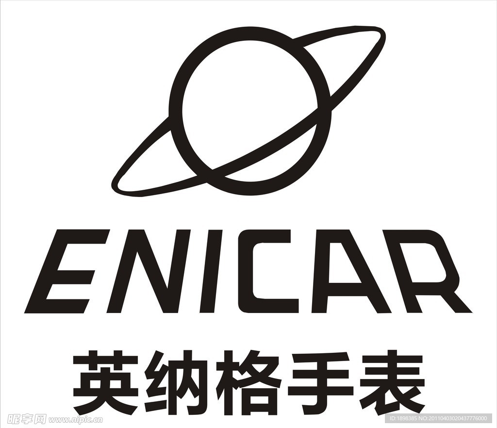 英纳格手表enicar 标志