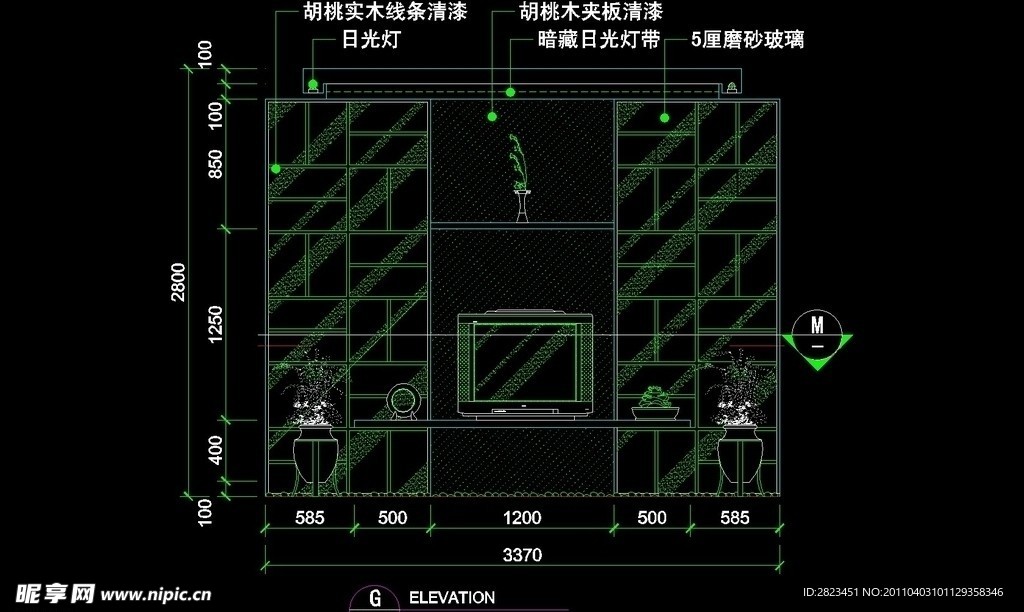 CAD别墅设计素材
