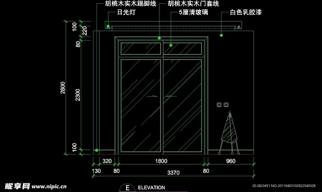 CAD别墅设计素材