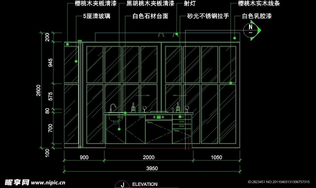 CAD别墅设计素材