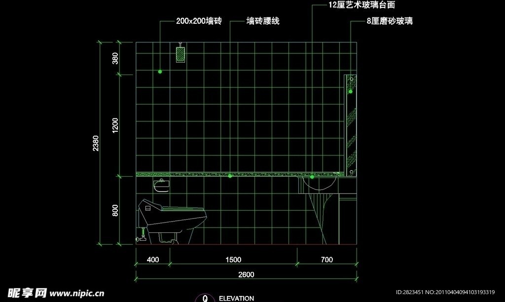 CAD别墅设计素材