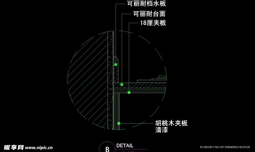 CAD别墅设计素材