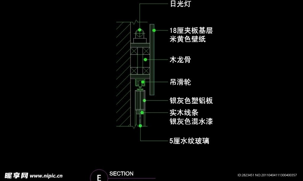 CAD别墅设计素材