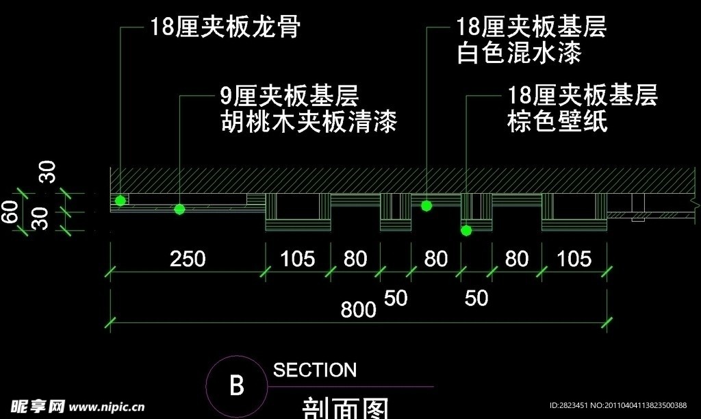 CAD别墅设计素材