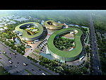 建筑鸟瞰图