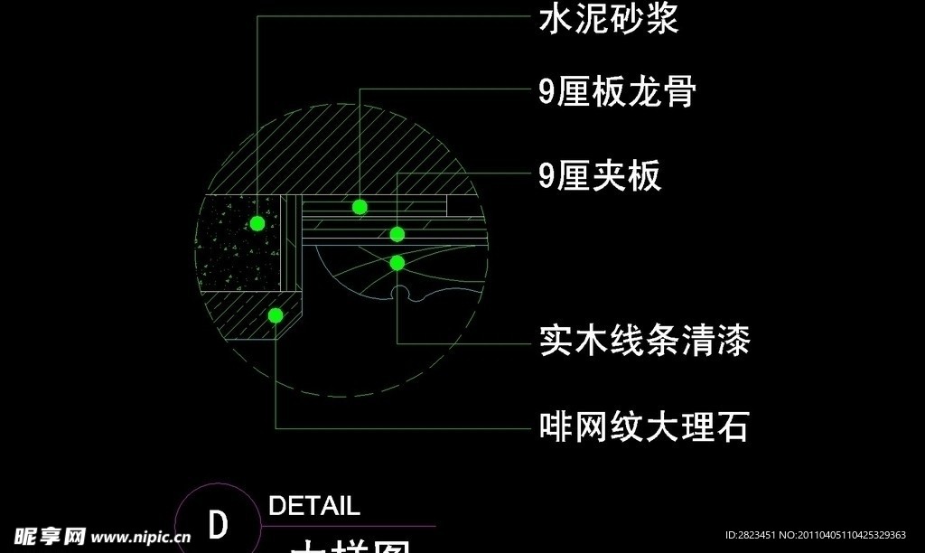 宾馆总台迎宾台CAD素材
