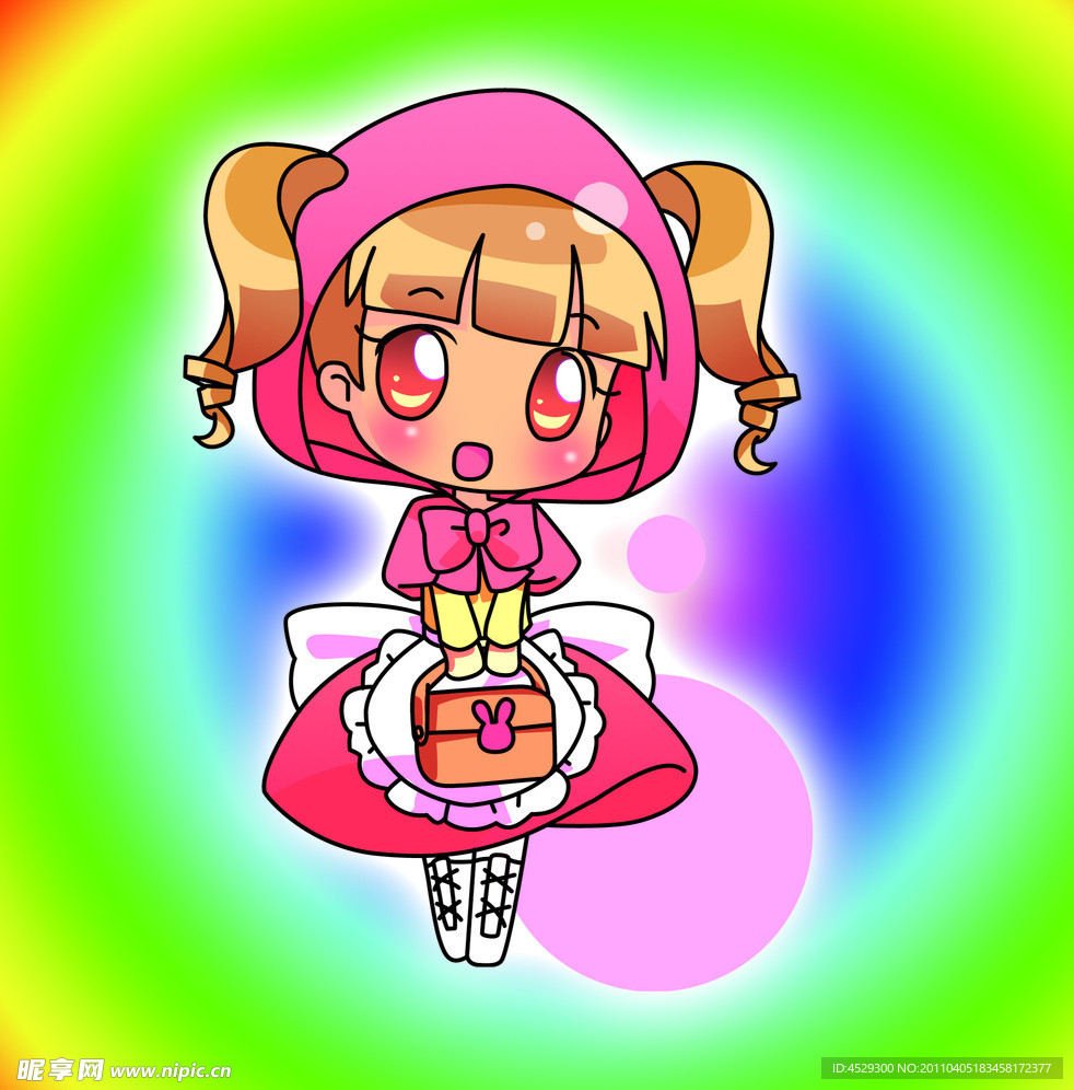 卡通美少女