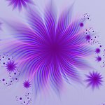 紫色时尚花纹