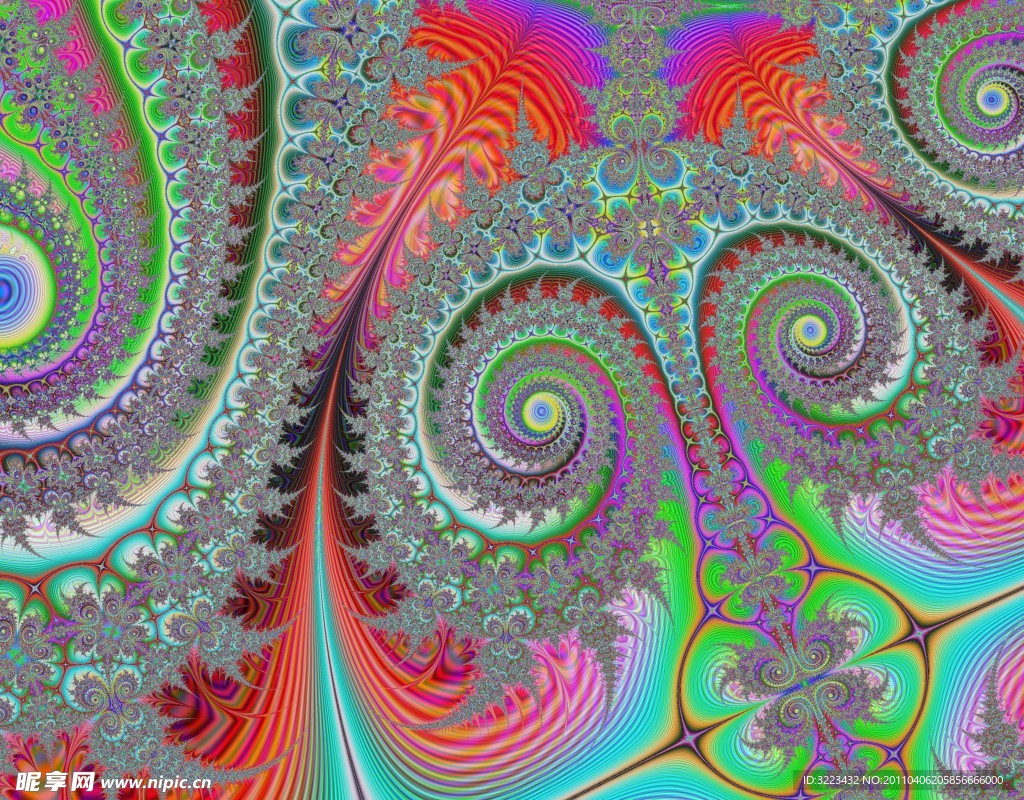 抽象花纹