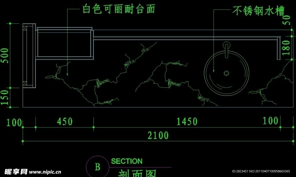 CAD餐厅设计素材