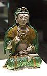三彩菩萨像
