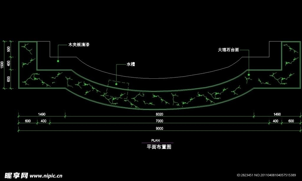 CAD餐厅设计素材
