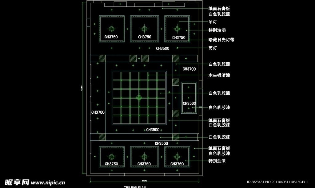 CAD餐厅设计素材