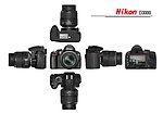 Nikon D3000 六视图
