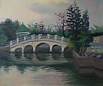 印象派油画