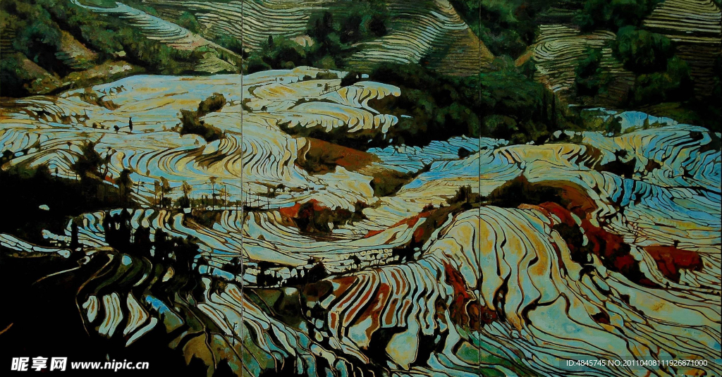 风景油画