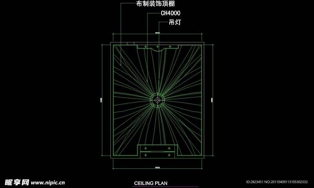 CAD餐厅设计素材