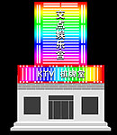 KTV门头旗牌室效果图