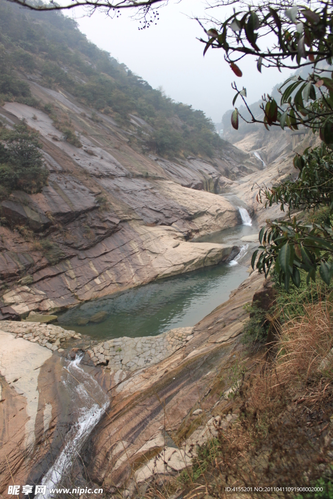 瑶溪峡谷流水