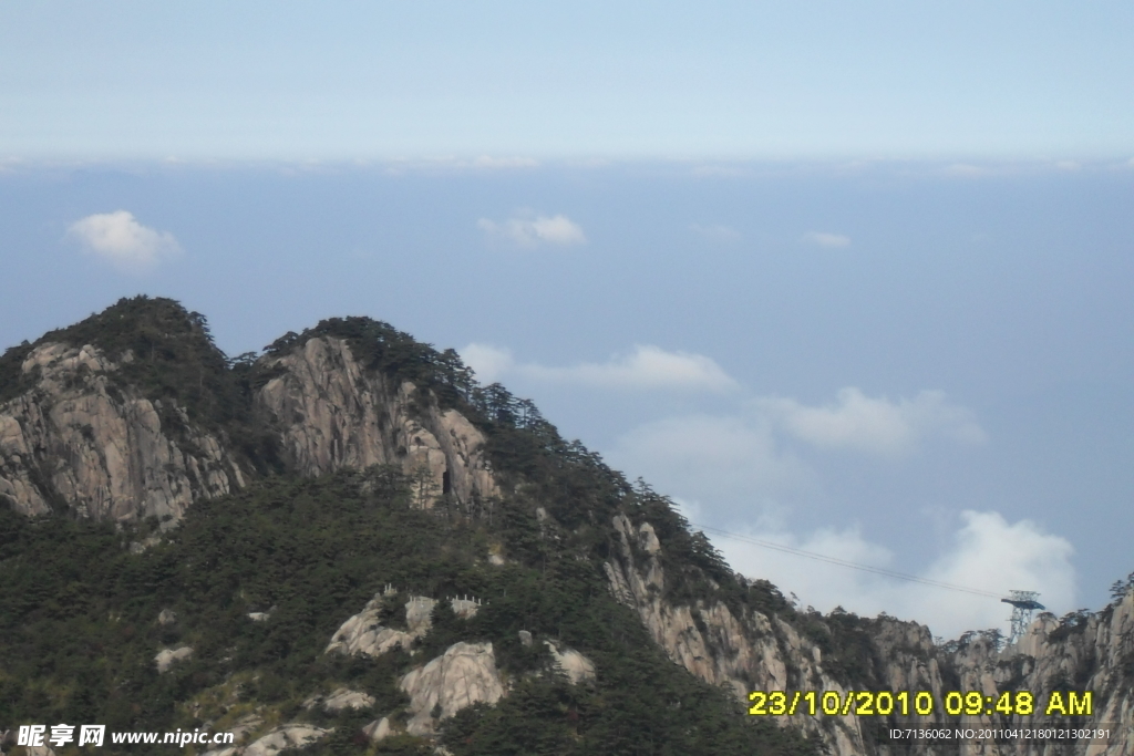 黄山景