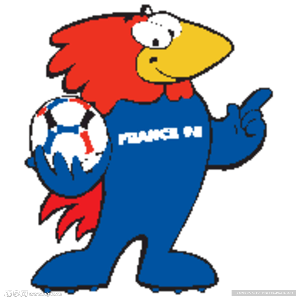 1998年法国世界杯 标志