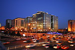 东直门夜景