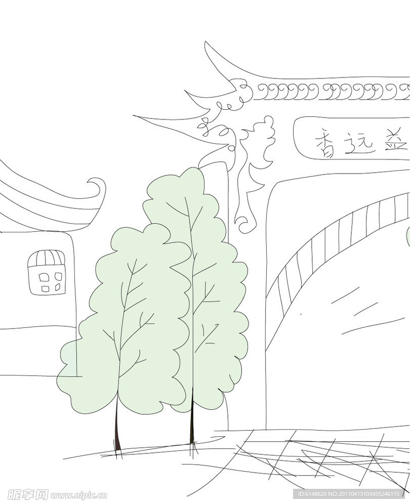 简笔插画