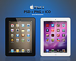 超精细IPAD2分层PSD素材