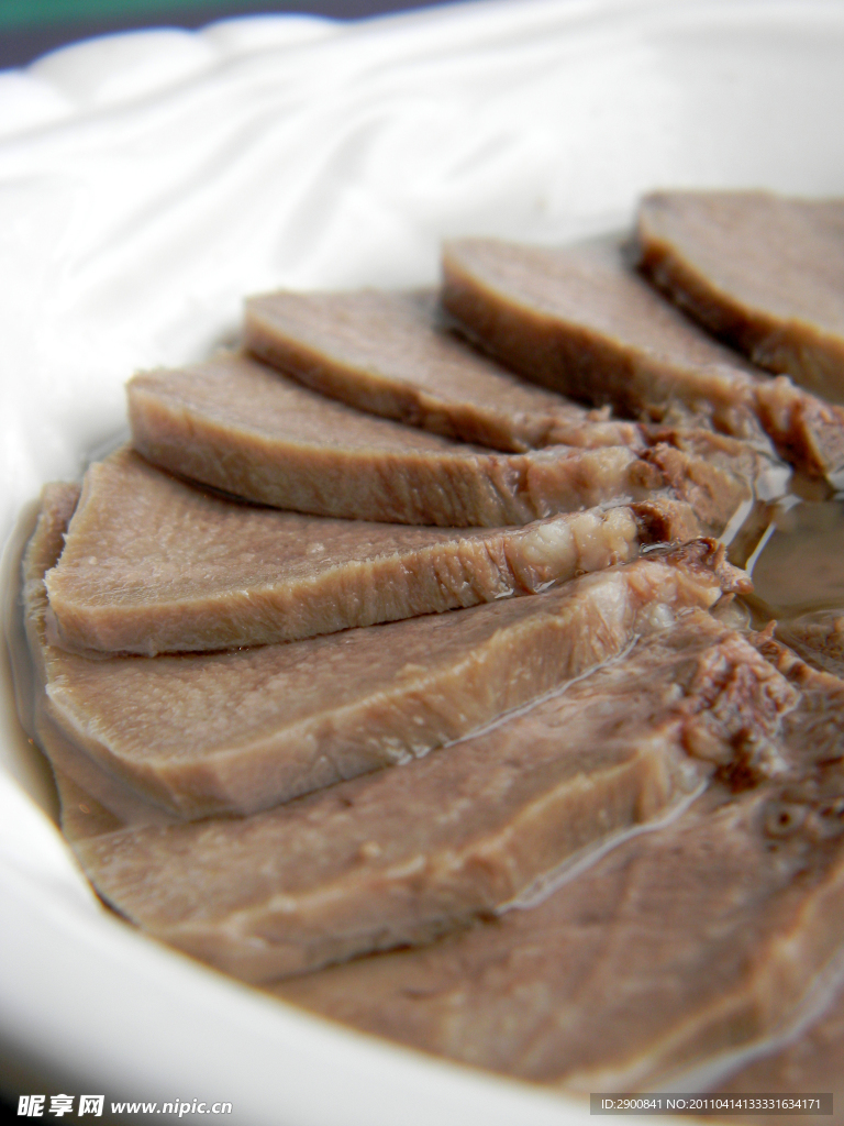 中华美食门腔近景摄影特写