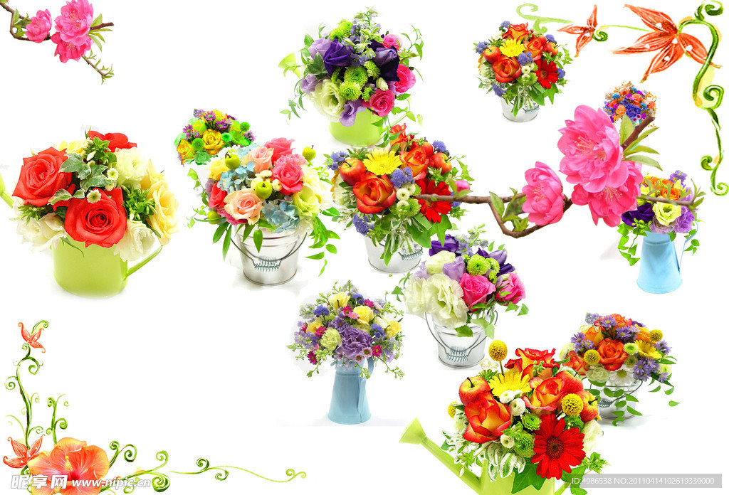 插花素材集