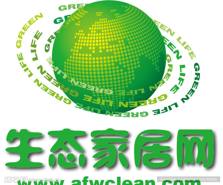 生态家居网logo