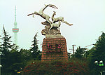 松江城市标志 鹿