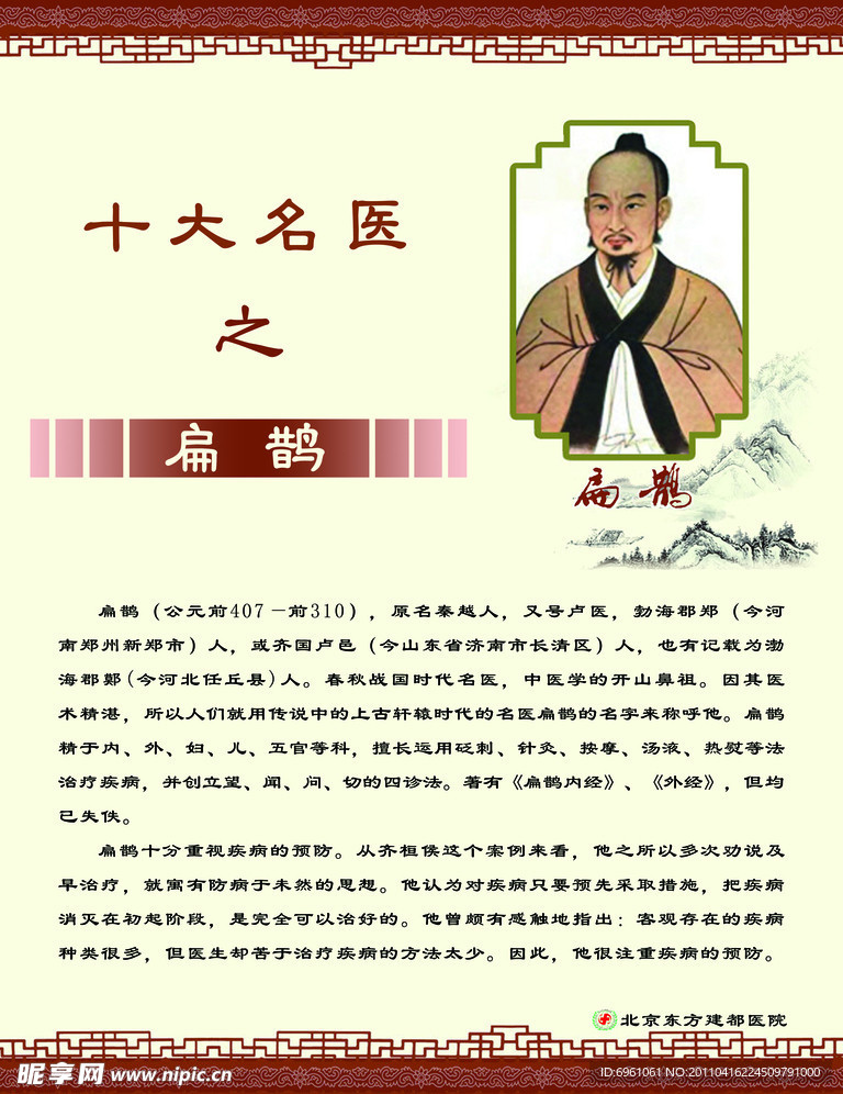 十大名医之扁鹊