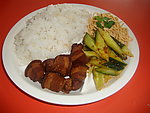 红烧肉套饭